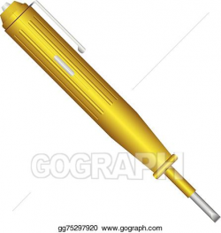 Vector Art - Electric probe. Clipart Drawing gg75297920 ...
