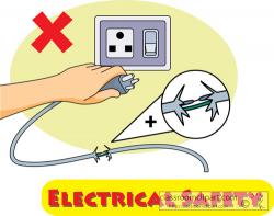 Electrical safety clipart kid - ClipartBarn