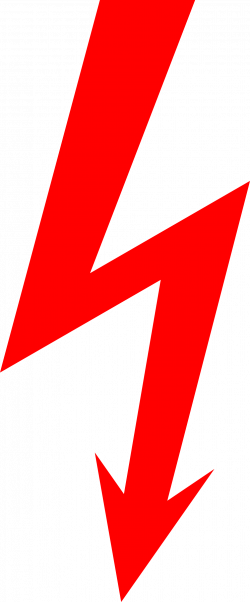 Clipart - Electric sign «lightning»