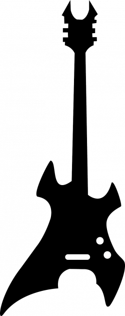 Electric Guitar Silhouette at GetDrawings.com | Free for personal ...