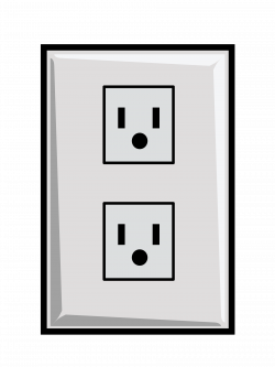 Clipart - Simple Power Outlet