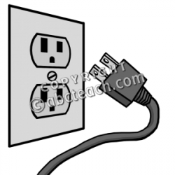 Clip Art: Electricity: Outlet | Clipart Panda - Free Clipart ...