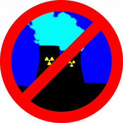 Clipart - NUCLEAR POWER? - NO THANKS!
