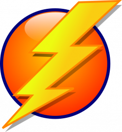 Lightning Icon Clip Art at Clker.com - vector clip art online ...