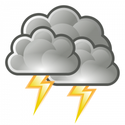 Electrical storm clipart - Clipground
