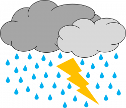Thunder storm clip art - Clip Art Library