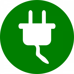 Green Electricity Symbol Clip Art at Clker.com - vector clip art ...