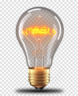 Bulb light illustration, Incandescent light bulb Electric ...