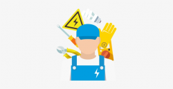Electrical Repair - Clipart Electrician #625415 - PNG Images ...