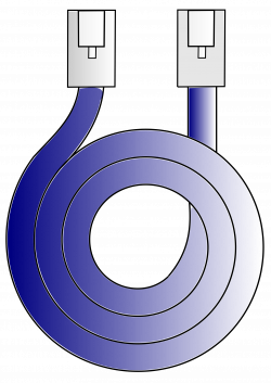 Clipart - Network Cable
