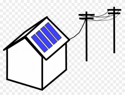 Electricity Clipart Household - House Power Lines Cartoon ...