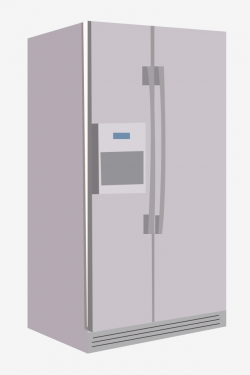 Household Appliance Refrigerator Illustration, Refrigerator ...