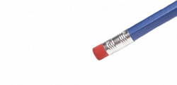 Pencil With Eraser transparent PNG - StickPNG