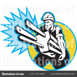 Electrician Clipart #229307 - Illustration by patrimonio