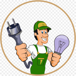 Electrician Electricity Electrical contractor Advertising Clip art ...