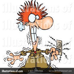 Electrician Clipart #439804 - Illustration by toonaday