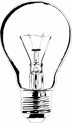 Incandescent light bulb Lamp Clip art - Ordinary glass bulb 1124 ...