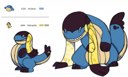Fakemon Fusion Water/Electric by Eternity9 on DeviantArt