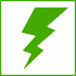 Clipart - eco green energy icon