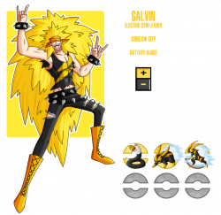 Fakemon: Electric Gym Leader by DrCrafty on DeviantArt