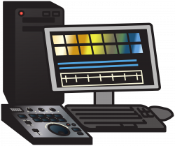Clipart - Non-linear video editing system 2