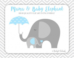 Elephant clipart, Baby elephant clipart, baby shower clipart, baby clipart,  Commercial Use, INSTANT DOWNLOAD