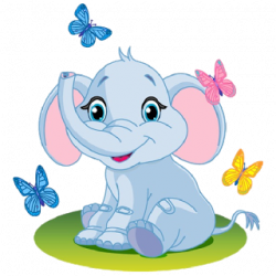 Valentine Elephant's Cartoon Clip Art Images Are On A ...