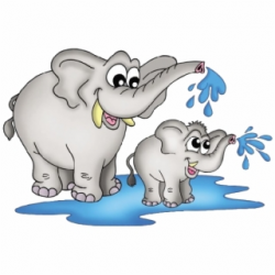 Baby Elephant Elephant Cartoon Picture Images Cliparts ...