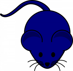 Navy Blue Mouse Clip Art at Clker.com - vector clip art online ...
