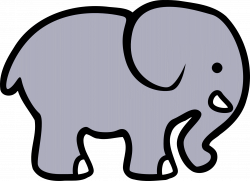 Plain Elephant Cliparts - Cliparts Zone
