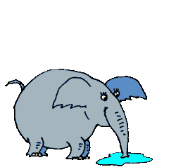 Cute Elephant Clip Art Gifs at Best Animations