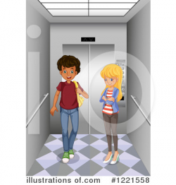 Elevator Clipart #1221558 - Illustration by Graphics RF