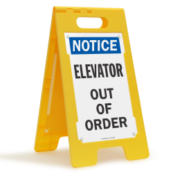 Elevator Out of Order Signs - MySafetySign.com