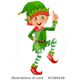 Christmas Elf Clipart #1266348 - Illustration by Graphics RF