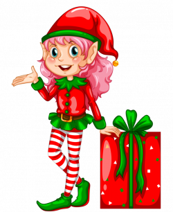 25.png | Elves, Clip art and Christmas graphics