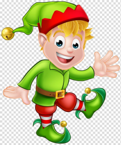 Male green dressed dwarf , Santa Claus Christmas elf , Elf ...