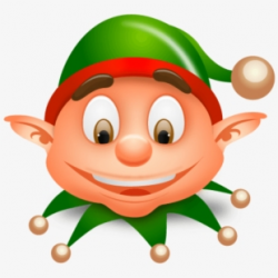 Elf Face Clipart - Christmas Elf Face Clipart #1408303 ...