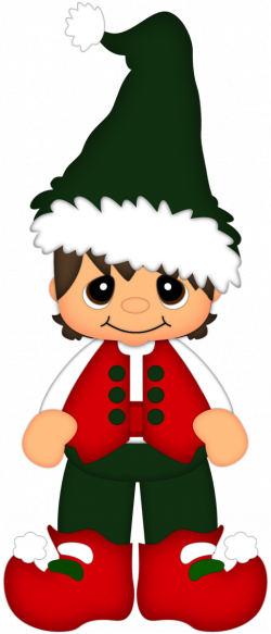 Christmas Elf Boy from Scrap Factory | Free svg Christmas ...
