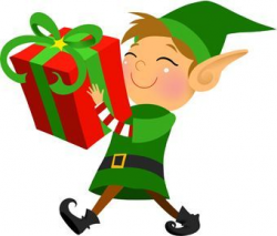 Happy Elf Cartoon Clipart | Cartoon Clipart | Elf clipart ...
