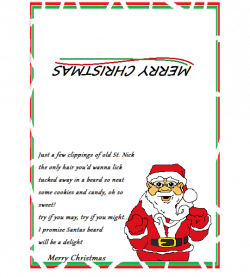 Printable Christmas Candy Poems. Including Snowman Poop, El ...