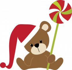 Chrismas Bear - Minus | Christmas Clip Art 2 | Pinterest | Bears ...