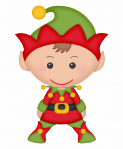 Halloween Elves Picture Free - Cute Christmas Elf Clipart ...