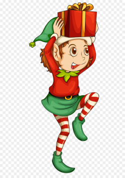Christmas Elf Clipart clipart - Illustration, Cartoon ...