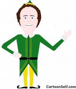 Will Ferrell in Elf – cartoonself