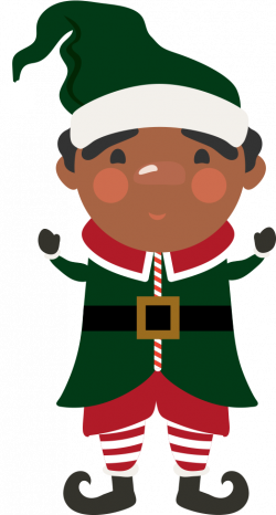 This Is A Sticker Of An Elf Clipart - Full Size Clipart ...
