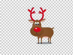 Rudolph Elk Santa Claus Deer Christmas PNG, Clipart, Animal ...