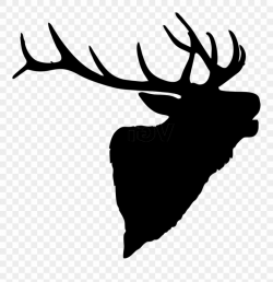 HD Elk Silhouette Clip Art Library » Free Vector Art, Images ...