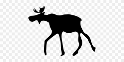 Elk, Silhouette, Walking, Animal, Deer - Elk Clip Art - Free ...