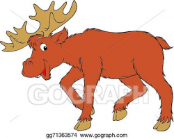 Vector Stock - Elk. Clipart Illustration gg71363574 - GoGraph