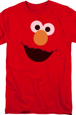Big Elmo Face Sesame Street T-Shirt